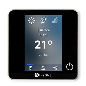 Airzone Blueface Zero termostat przewodowy - czarny